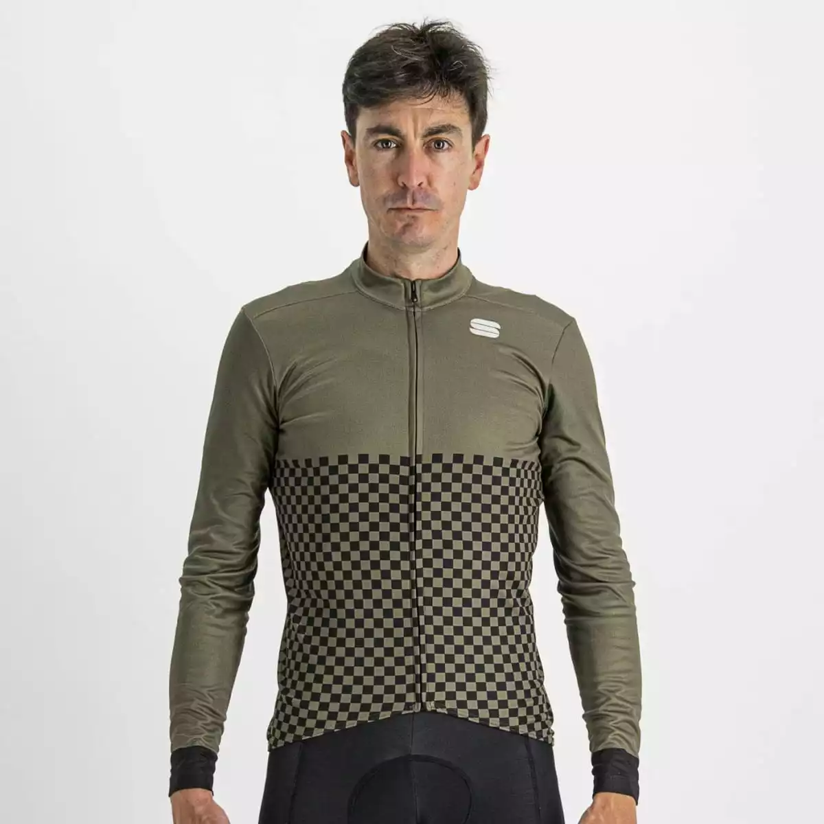 Sportful Checkmate Thermal Jersey - Beetle Black – Bild 2