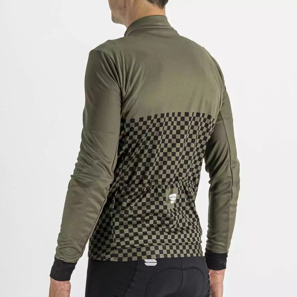 Sportful Checkmate Thermal Jersey - Beetle Black – Bild 5