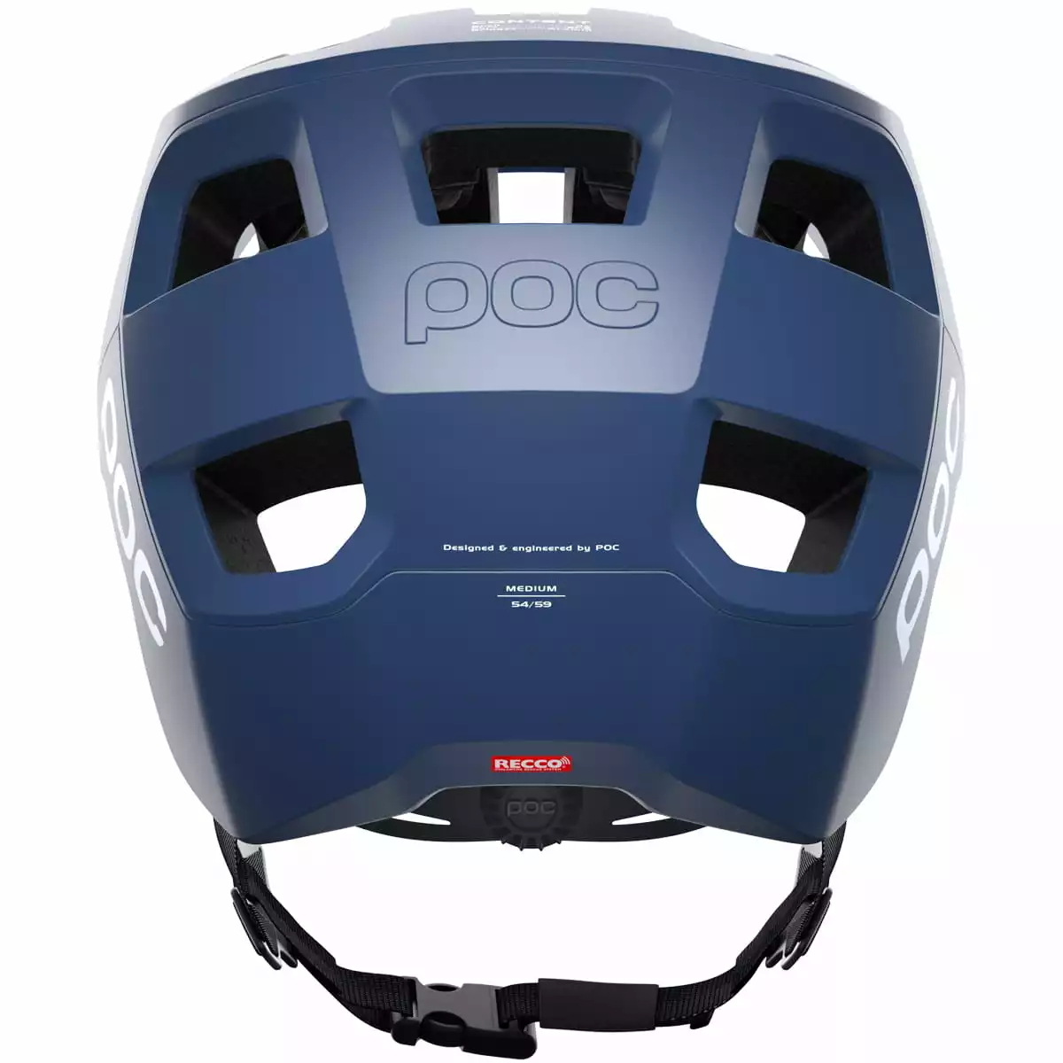 POC Kortal Enduro/Trail Helm - Lead Blue Matt/Dunkelblau – Bild 4