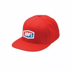 100% Essential J-Fit Cap - Rot