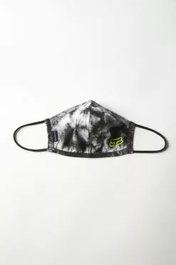 Fox Racing Gesichtsmaske - Mundschutz - Tie Dye - Schwarz/Weiß