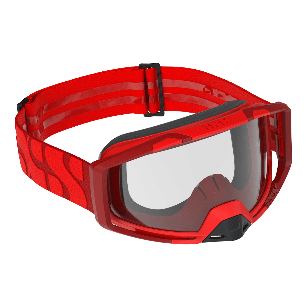 IXS Trigger Goggle Clear Lens - Racing Red