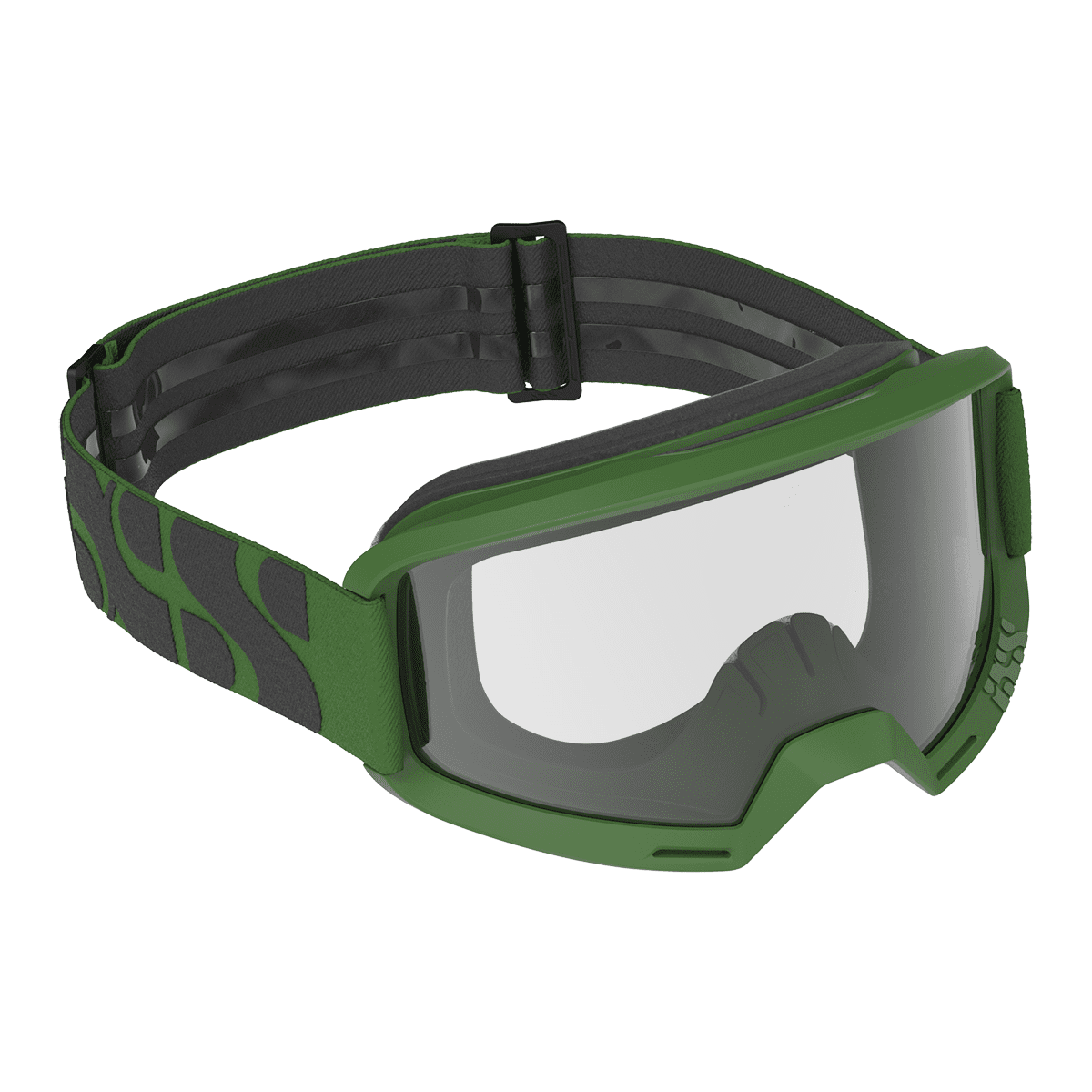 IXS Trigger Goggle Clear Lens - Olive