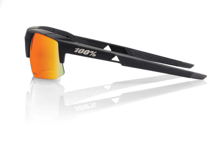 100% Speedcoupe Sportbrille - HD Red Multilayer - Hiper Lense - Soft Tact Black – Bild 3