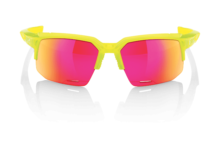 100% Speedcoupe Sportbrille - Purple Multilayer Mirror Lens - Acidulous – Bild 3