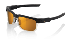 100% Type S Sonnenbrille - Bronze PeakPolar Lens - Soft Tact Licorice