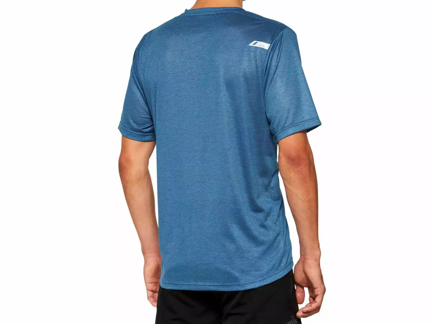 100% Airmatic Mesh Short Sleeve Jersey - Slate Blue – Bild 2