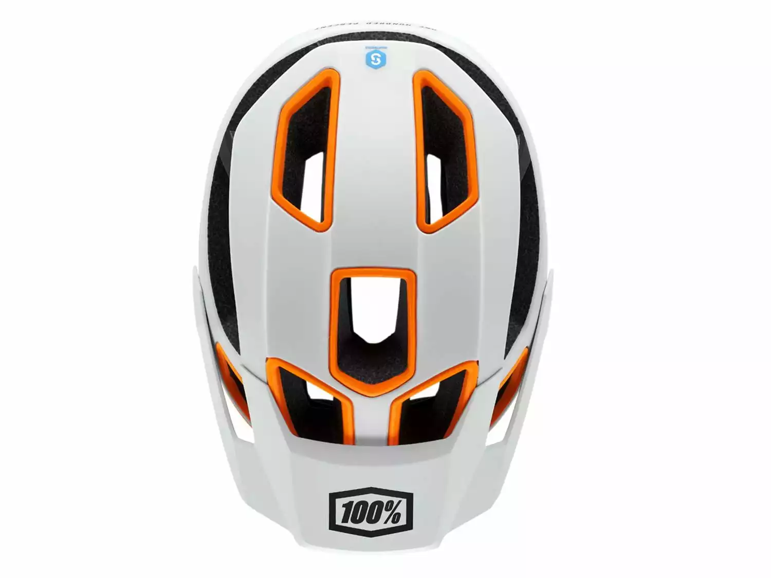 100% Altec Helm Mit Fidlock - Light Grey – Bild 4