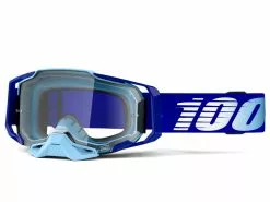 100% Armega Goggle - Clear Lens - Royal