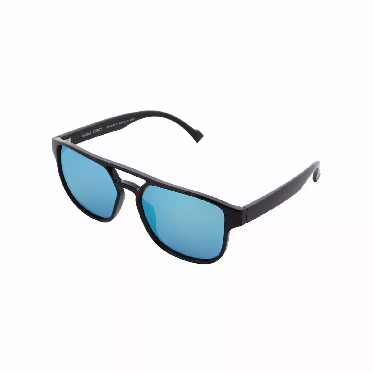 Red Bull SPECT Cooper RX Sonnenbrille - Shiny Black/Sky Blue Mirror
