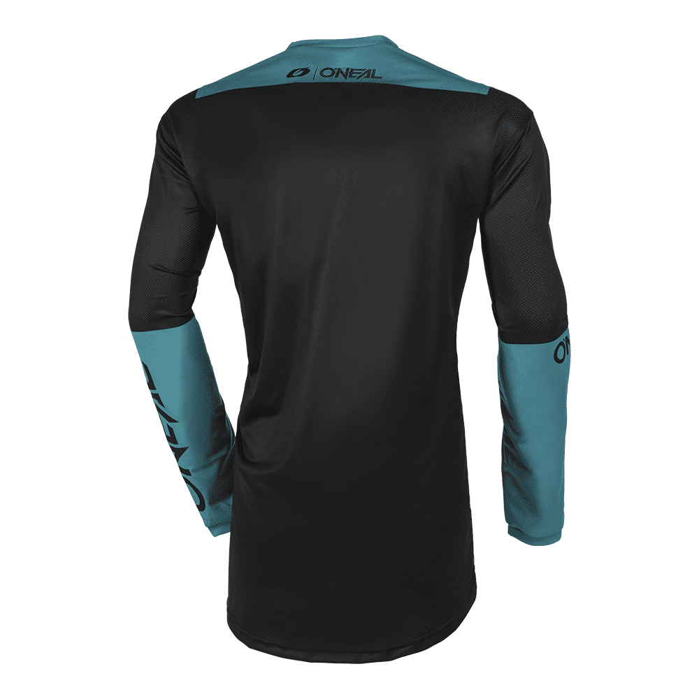 Oneal ELEMENT Jersey THREAT AIR V.23 Black/teal – Bild 2