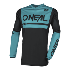 Oneal ELEMENT Jersey THREAT AIR V.23 Black/teal
