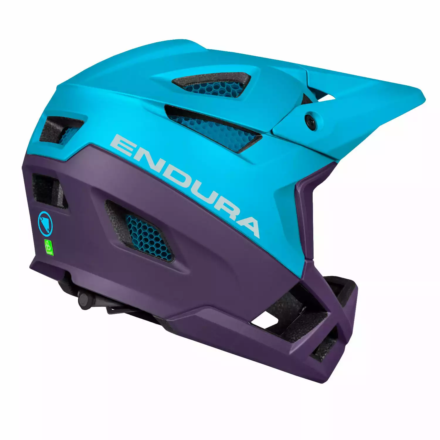 Endura MT500 Full Face Helm - Electric Blue – Bild 2