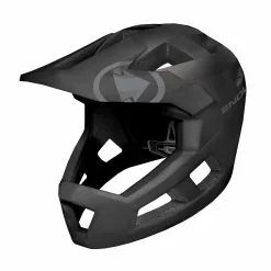 Endura SingleTrack Full Face Helm - Schwarz