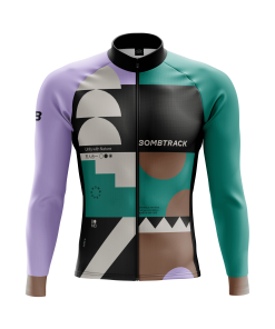Bombtrack ELEMENTS Langarm Trikot - Multicolor