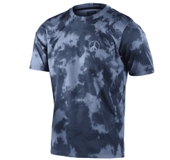 TLD - Troy Lee Designs Flowline ShortSleeve Jersey - Grau/Blau