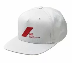 100% Forward LYP Fit Snapback Hat - Light Grey
