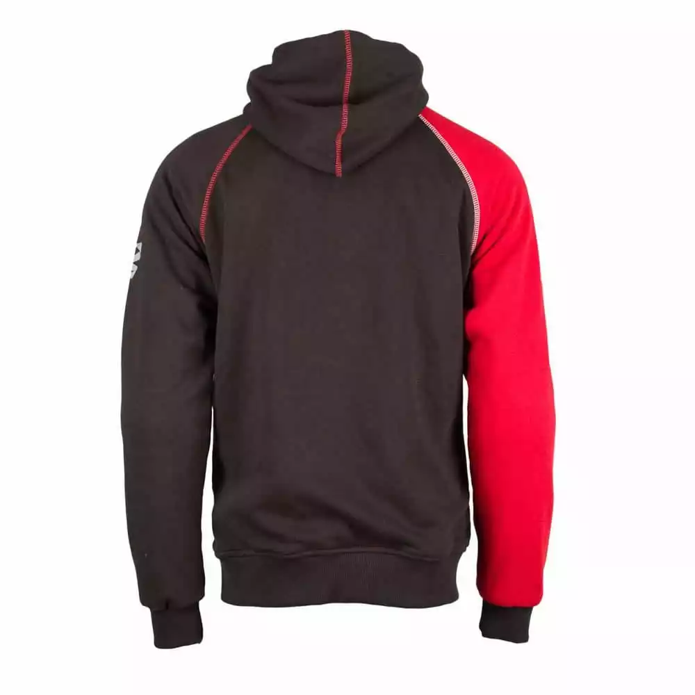 GMS Hoodie FOX - Schwarz-rot – Bild 2