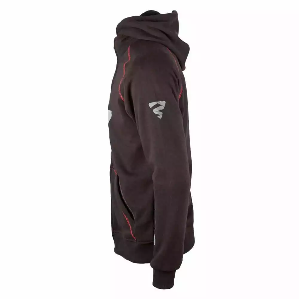 GMS Hoodie FOX - Schwarz-rot – Bild 3