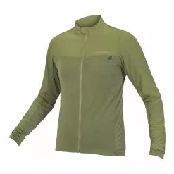 Endura GV500 Trikot (langarm) - Olivgrün