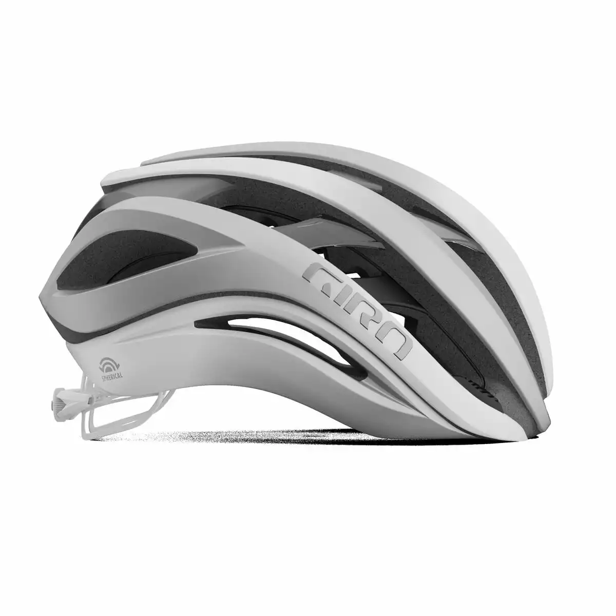 Giro AETHER SPHERICAL MIPS Fahrradhelm - Matte White/silver – Bild 3