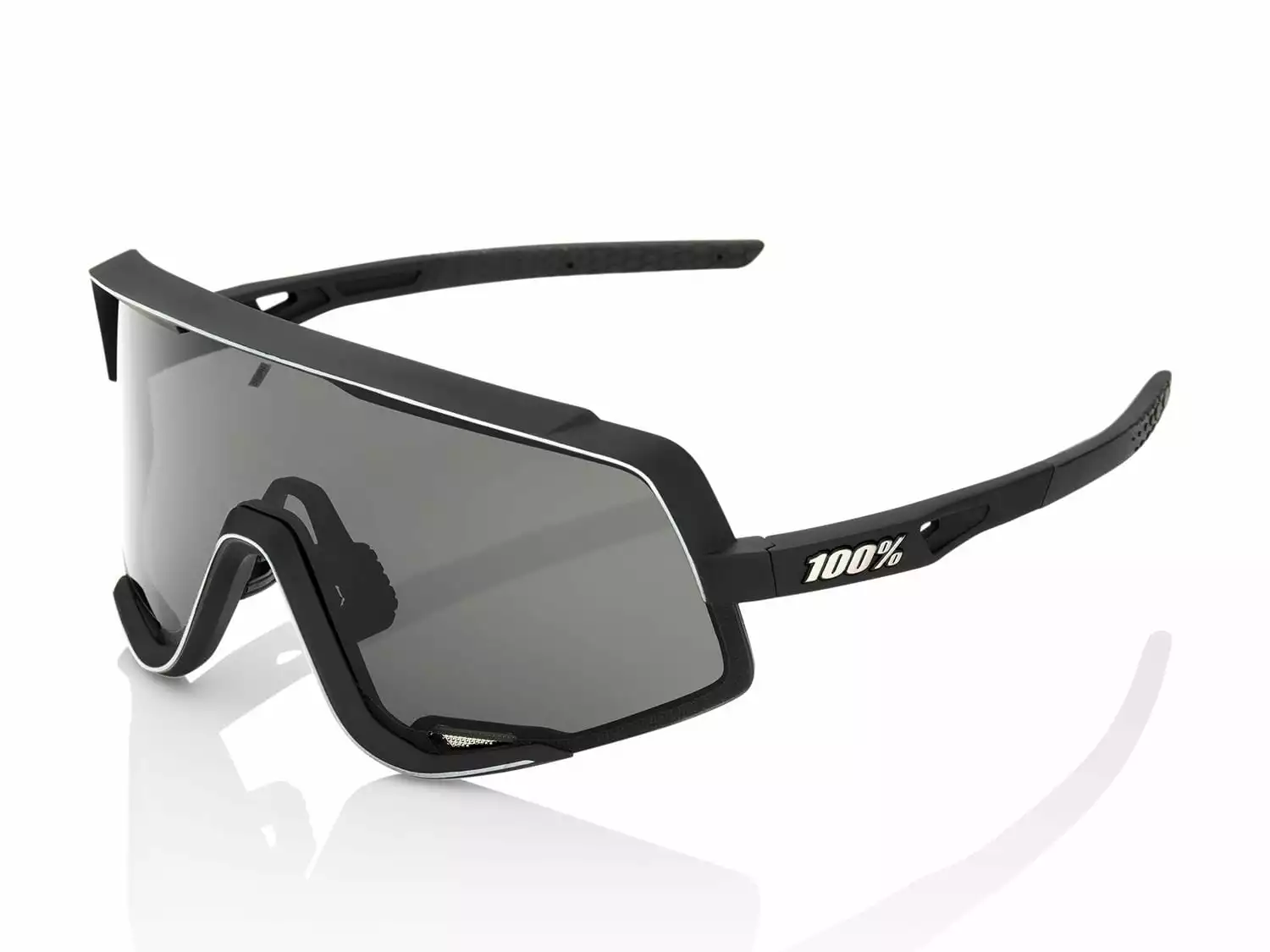 100% Glendale - Smoke Lens - Soft Tact Black
