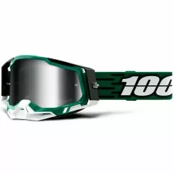 100% Racecraft Gen. 2 Anti Fog Brille - Grün/Weiss