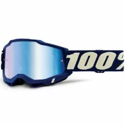 100% Accuri Gen.2 Kinder Anti Fog Mirror Brille - Dunkelblau