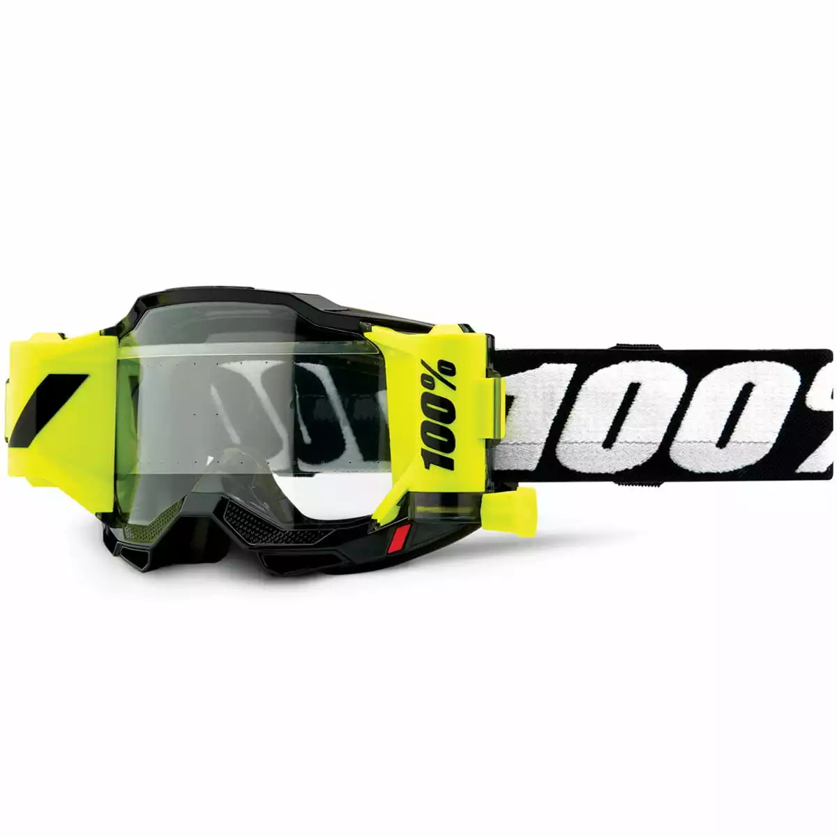 100% Accuri Forecast Gen.2 Anti Fog Brille Clear Mit Film - Schwarz