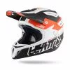 LEATT DBX 5.0 Composite Fullface Helm - Schwarz/Weiß/Orange