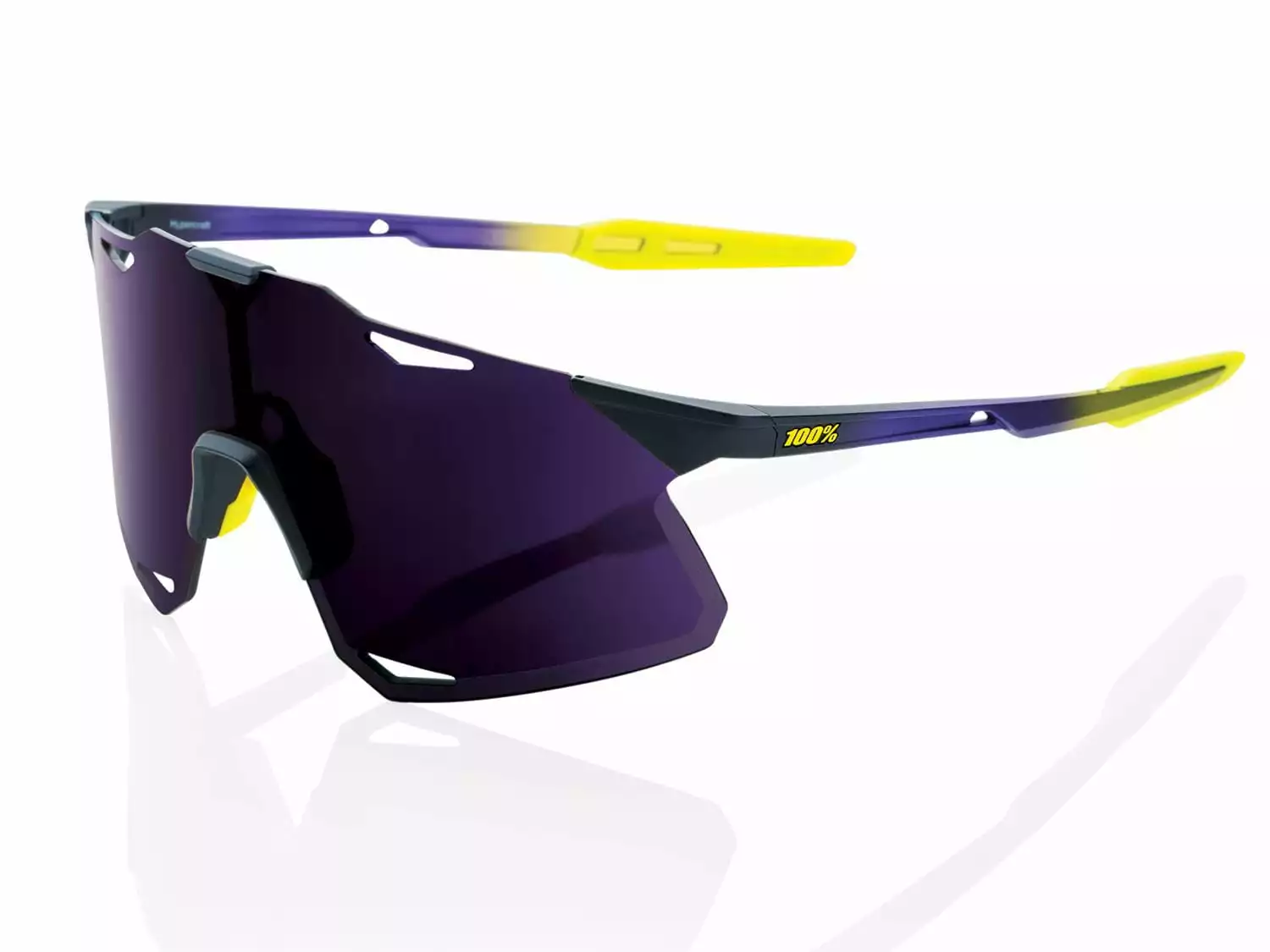 100% Hypercraft - Smoke Lens - Matte Metallic Digital Brights