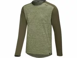 IXS Flow X Long Sleeve Jersey - Olive-Dark Olive