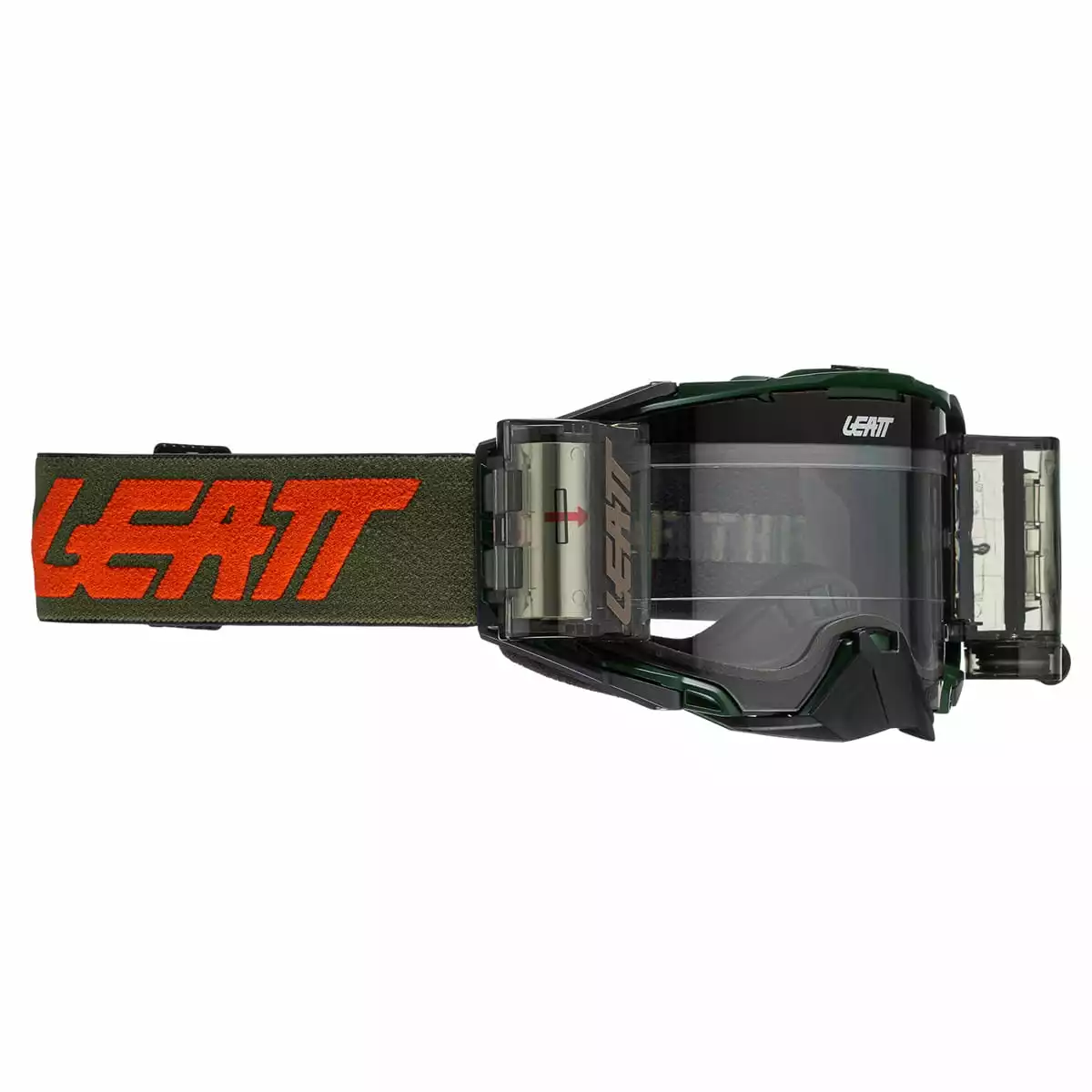 LEATT Velocity 6.5 Goggle With Roll-Off System - Grün