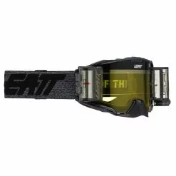 LEATT Velocity 6.5 Goggle With Roll-Off System - Dunkelgrau