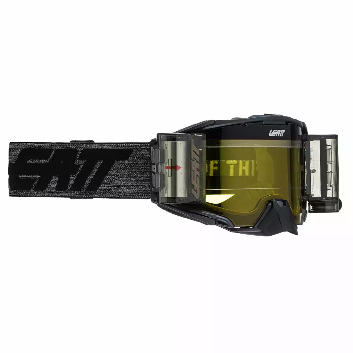 LEATT Velocity 6.5 Goggle With Roll-Off System - Dunkelgrau