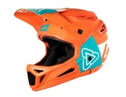 LEATT Helm DBX 5.0 Composite - Orange/Türkis