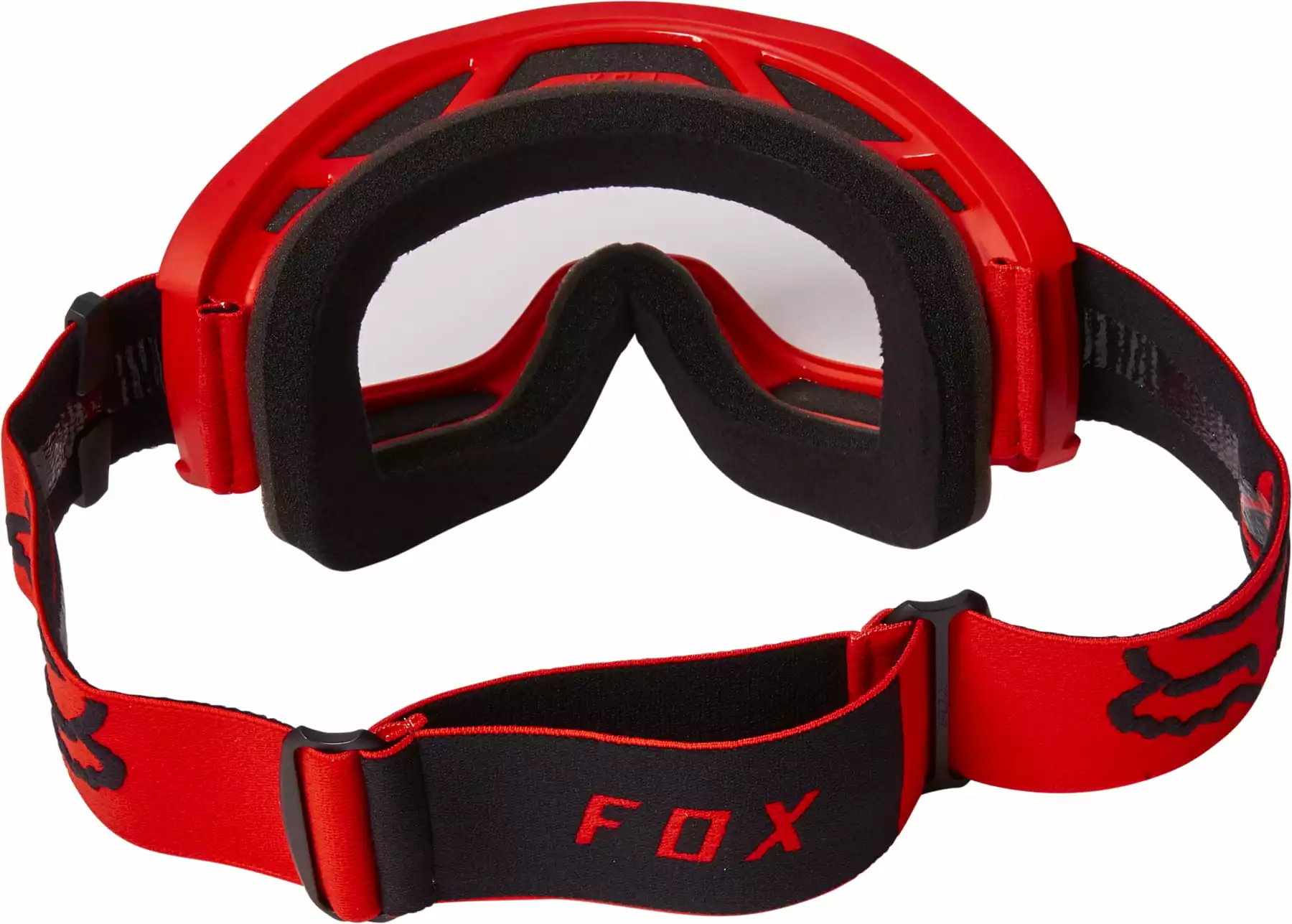 Fox Racing Main Stray Goggle Fluorescent Red – Bild 3