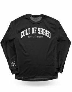 LOOSE RIDERS Mens Technical Jersey Long Sleeves - Black