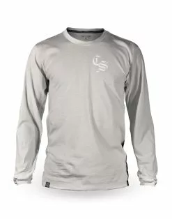 LOOSE RIDERS Mens Technical Jersey Long Sleeves - Off White