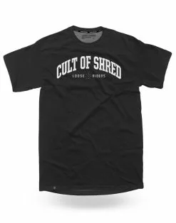 LOOSE RIDERS Mens Technical Jersey Short Sleeves - Black