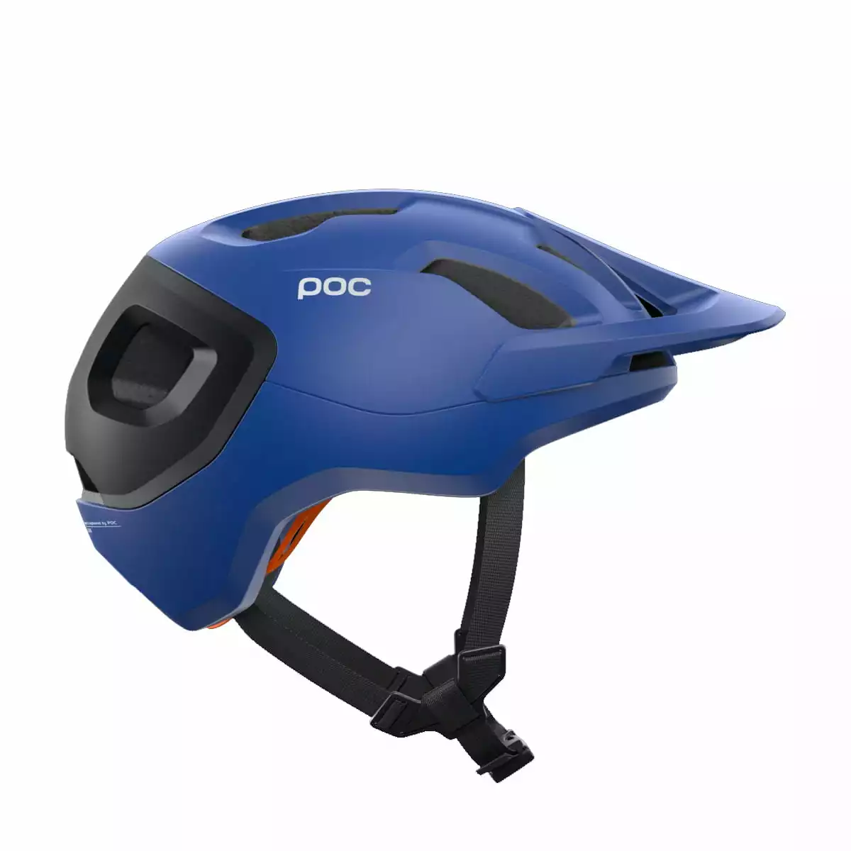 POC Axion Spin Fahrradhelm - Natrium Blue Matt – Bild 2