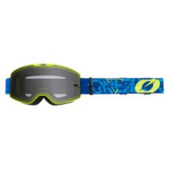 Oneal B-20 Goggle Strain V.22 - Blau/Neongelb