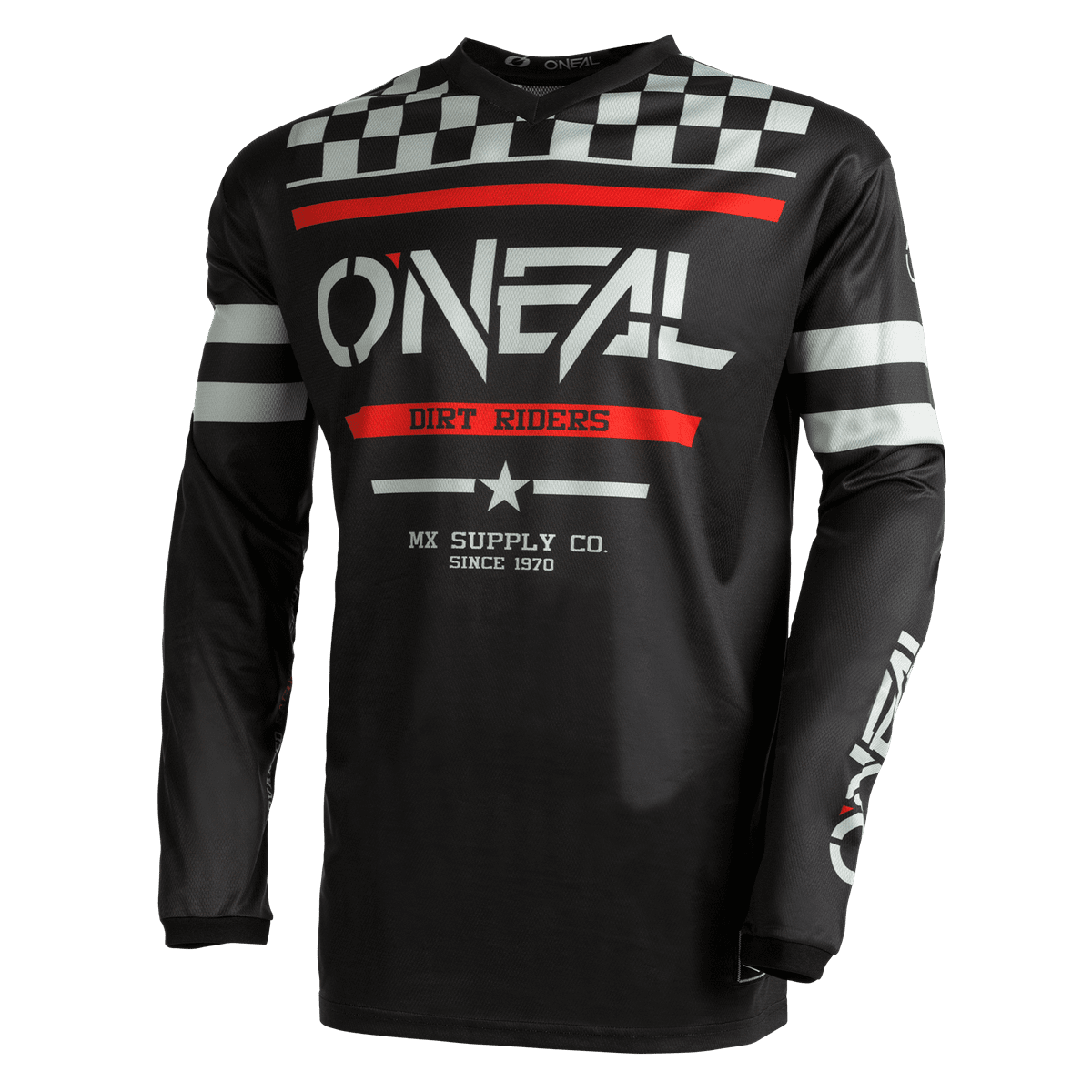 Oneal Element Jersey Squadron V.22 - Schwarz/Grau