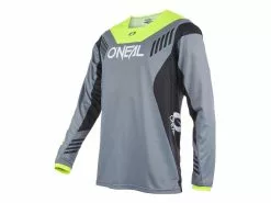 Oneal ELEMENT FR Jersey HYBRID V.22 Gray/neon Yellow
