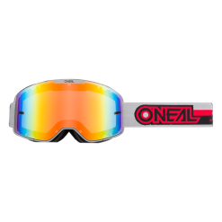 Oneal B-20 Proxy - Radium Rot - Goggle - Grau/Rot