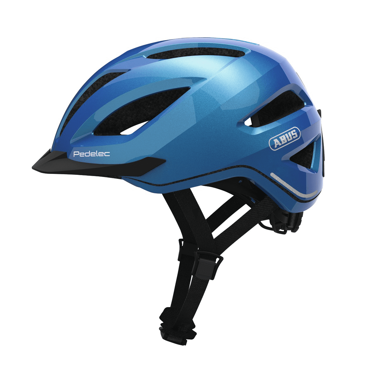 Abus Pedelec 1.1 Fahrradhelm - Metallicblau