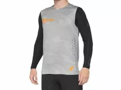 100% R-Core Concept Sleeveless Jersey - Grey Camo