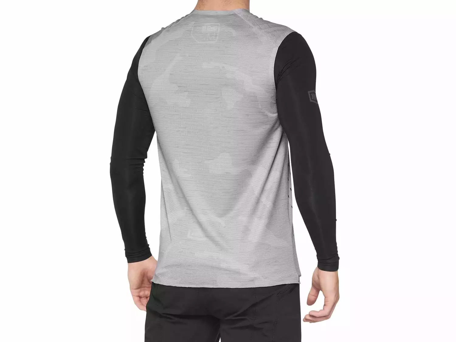 100% R-Core Concept Sleeveless Jersey - Grey Camo – Bild 2