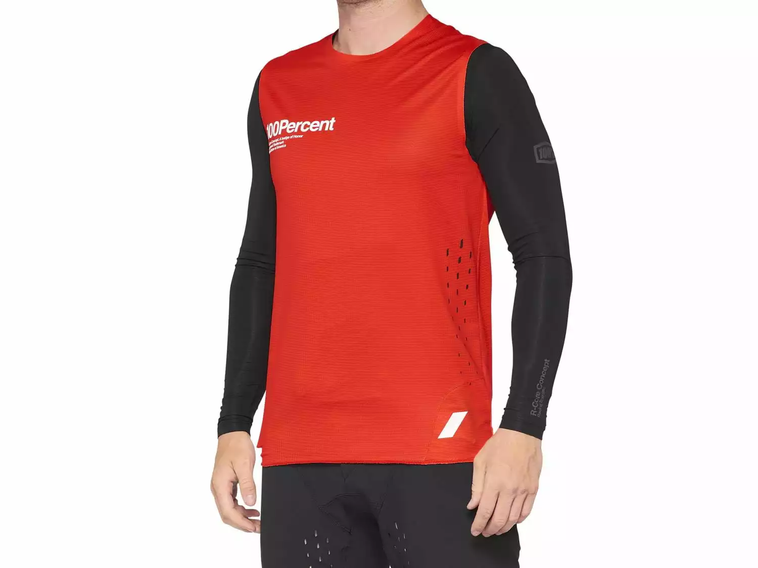 100% R-Core Concept Sleeveless Jersey - Red