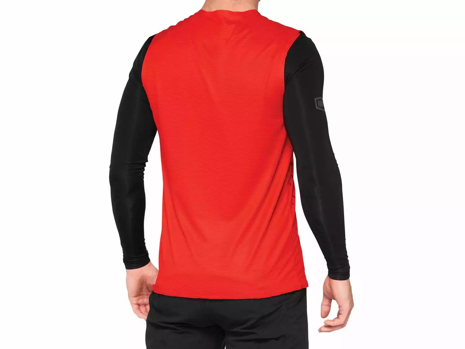 100% R-Core Concept Sleeveless Jersey - Red – Bild 2
